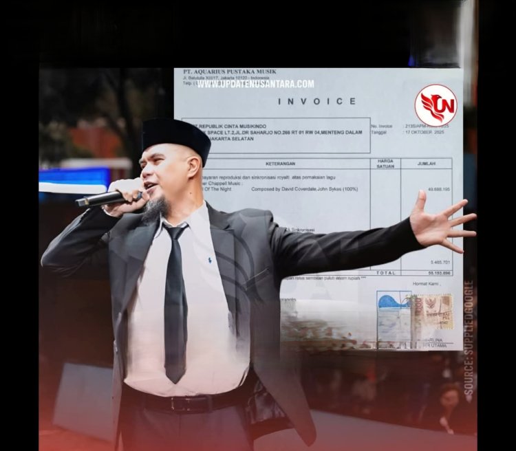 Ahmad Dhani Pamer Royalti Rp55 Juta, Sindir Pelanggar Hak Cipta