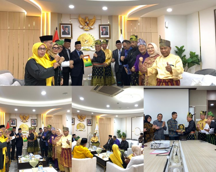 Masyarakat Riau Serahkan Usulan Daerah Istimewa Riau ke DPR dan DPD RI