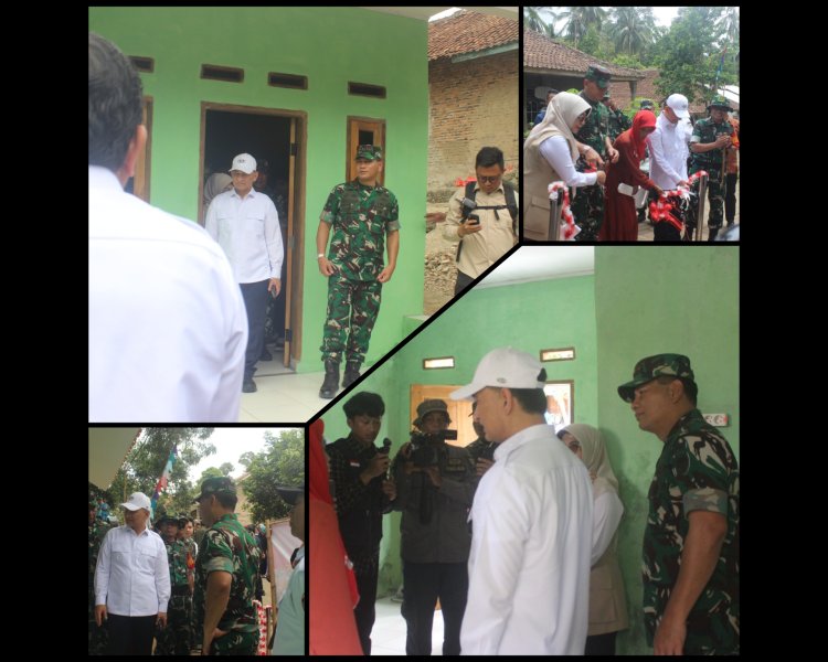 Penutupan TMMD 126 Pandeglang, RLTH Diresmikan