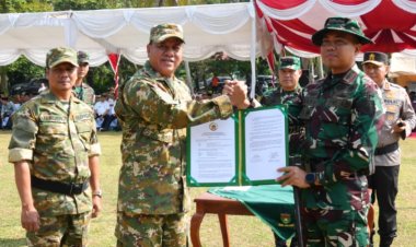 TMMD ke-127 Ditutup, Bupati Kuansing Apresiasi Kolaborasi TNI, Polri, dan Pemda