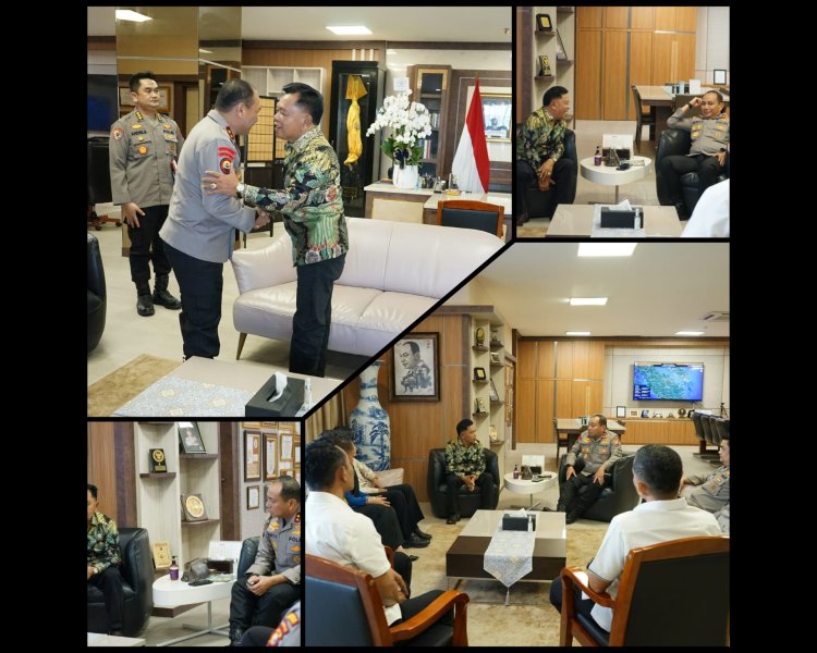 Bupati Asmar dan Kapolda Riau Perkuat Sinergi Program Polri dan Pembangunan Kepulauan Meranti