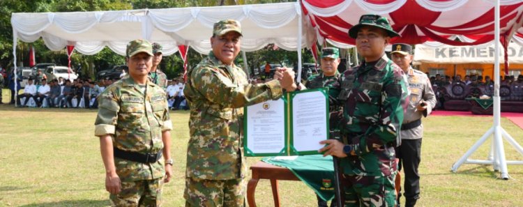 TMMD ke-127 Ditutup, Bupati Kuansing Apresiasi Kolaborasi TNI, Polri, dan Pemda