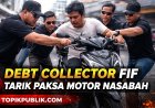 Debt Collector FIF Diduga Langgar Hukum, Motor Honda Genio Nasabah Ditarik Paksa di Makassar
