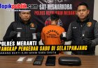 Polres Meranti Tangkap Pengedar Sabu di Selatpanjang, Sita 0,99 Gram