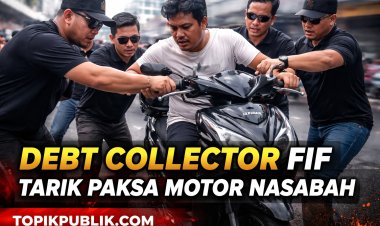 Debt Collector FIF Diduga Langgar Hukum, Motor Honda Genio Nasabah Ditarik Paksa di Makassar