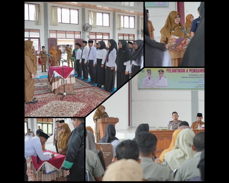 Bupati Siak Afni Zulkifli Lantik PAW Bapekam, Tekankan Pengawasan dan Sinergi di Tengah Tekanan Fiskal