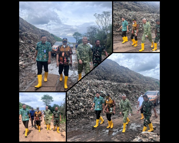 Danrem 051 Tinjau Pengolahan Sampah Bantargebang, Dorong Sinergi Atasi Limbah Bekasi