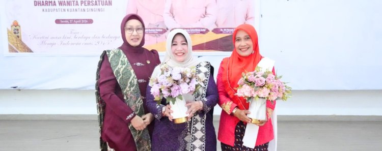 DWP Kuantan Singingi Resmi Launching Kayuah Florist di Teluk Kuantan