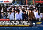 Iduladha 1447 H di Inhu, Pemkab Salurkan 29 Hewan Kurban dan Perkuat Kepedulian Sosial