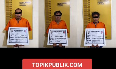 Polsek Merbau Bekuk 3 Pencuri Sarang Walet dalam Hitungan Jam
