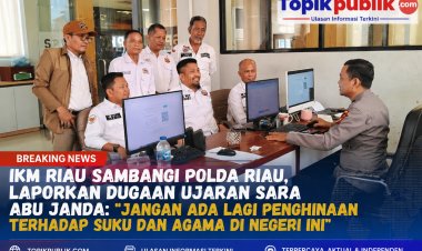 IKM Riau Laporkan Dugaan Ujaran SARA Abu Janda ke Polda Riau, Desak Penegakan Hukum Tegas