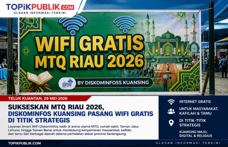 Kuansing Siap Jadi Tuan Rumah MTQ Riau 2026, Smart WiFi Gratis Hadir di Sejumlah Lokasi Strategis