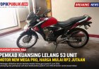 Kesempatan Emas! Pemkab Kuansing Lelang 53 Motor Dinas Eks Kades, Harga Mulai Rp2 Juta