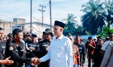 Wali Kota Paisal Temui Massa TKBM, Aksi Buruh di Dumai Berakhir Damai dan Kondusif