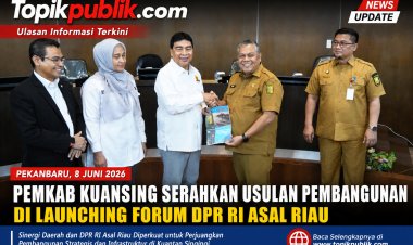 Forum DPR RI Asal Riau Diluncurkan, Pemkab Kuansing Ajukan Program Pembangunan 2027