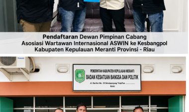 DPC ASWIN kepulauan Meranti,Resmi Mendaftar ke kebangpol
