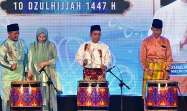 Ketua DPRD Pekanbaru Hadiri Pawai Takbir Iduladha 1447 H, Perkuat Persaudaraan Warga