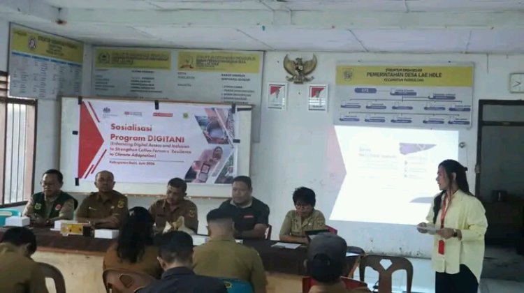 Memperkuat Ketangguhan Petani Kopi Dairi Hadapi Perubahan Iklim, Pemkab Dairi Bersama YMCI Adakan Progrm DIGITANI