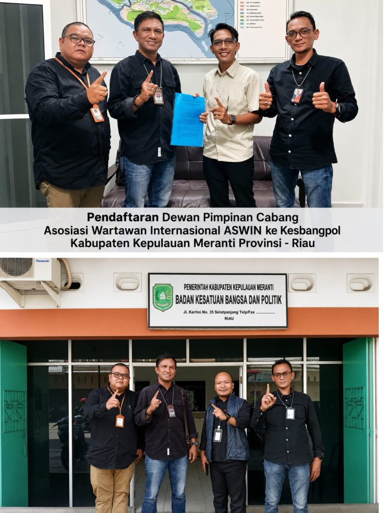 DPC ASWIN kepulauan Meranti,Resmi Mendaftar ke kebangpol